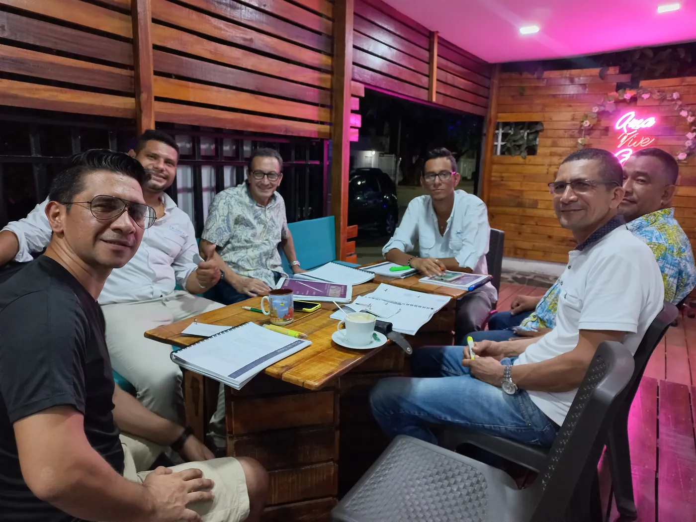 Un momento del ministerio Valientes